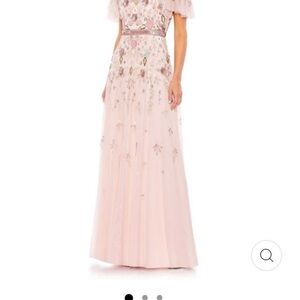 Mac dugal embellished butterfly sleeves